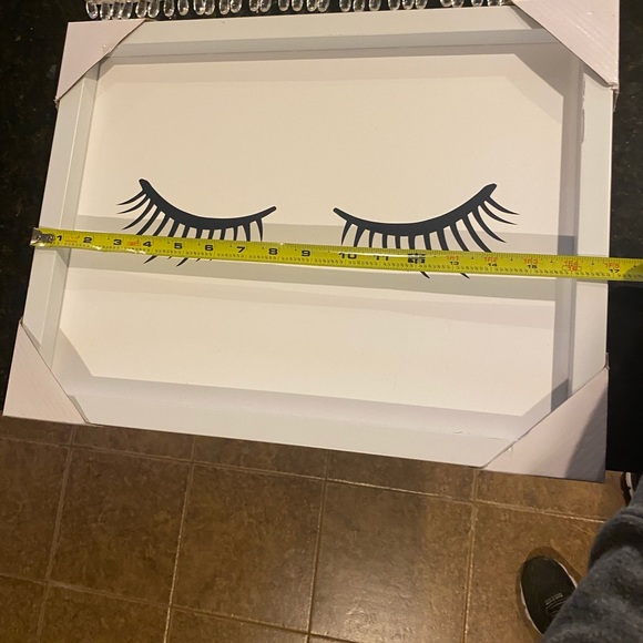 Wall Decor Eyelash Wood Wall Decor Poshmark